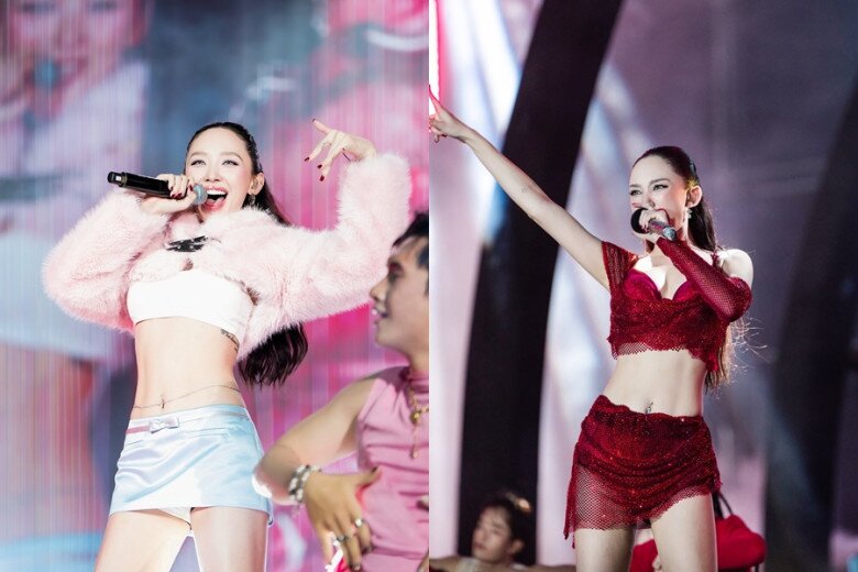 Nữ ca sĩ sinh năm 1989 sở hữu vóc dáng đáng mơ ước.