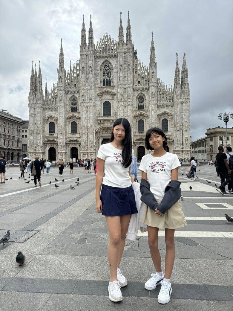 An Nhiên và An Như cao nổi bật và đam mê thể thao.