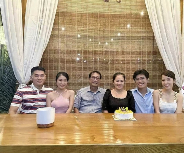 Puka thân thiết với gia đình nhà chồng.