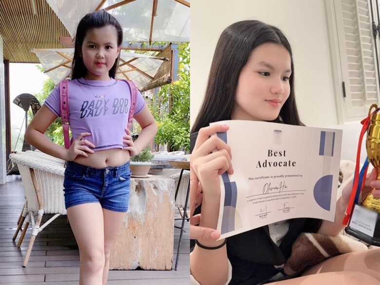 Gấu càng lớn càng xinh đẹp và có thành tích học tập xuất sắc.