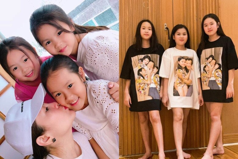 Phương Lê cưng chiều các con nhưng muốn 3 ái nữ trưởng thành độc lập, có chính kiến.