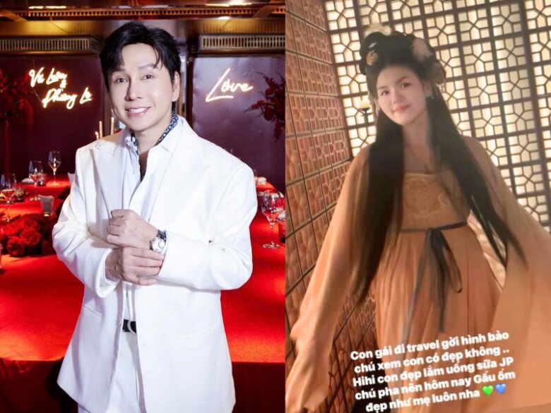 NSƯT Vũ Luân dành nhiều lời khen cho con riêng của vợ.