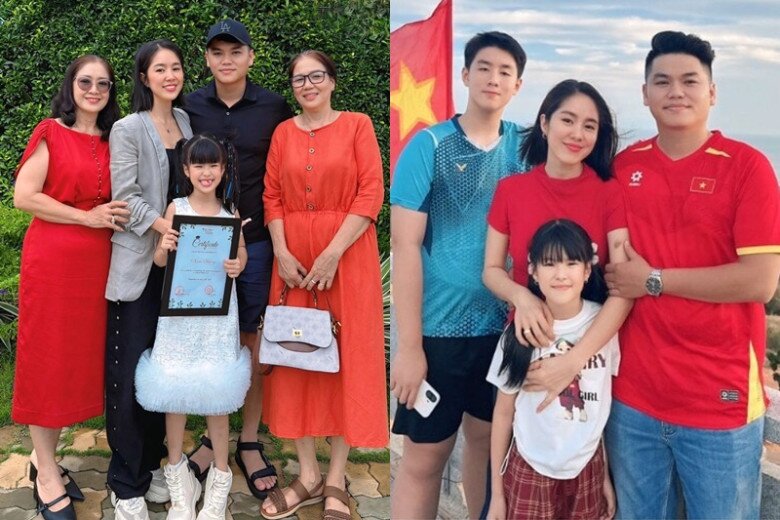 Gia đình Lê Phương được nhiều người ngưỡng mộ bởi luôn đồng hành cùng nhau.