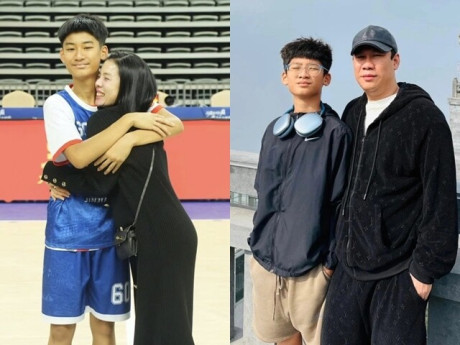 Lệ Quyên đưa con trai cao 1m8 sang Trung Quốc, lên tiếng khi có bình luận nhắc đến chồng cũ Đức Huy