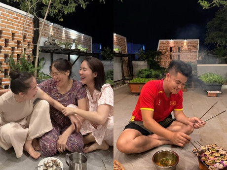 Sao Việt 24h: Lê Phương khoe khoảnh khắc mẹ chồng nàng dâu quấn quýt khi "nhậu" chung, chồng trẻ thì hết mực cưng chiều