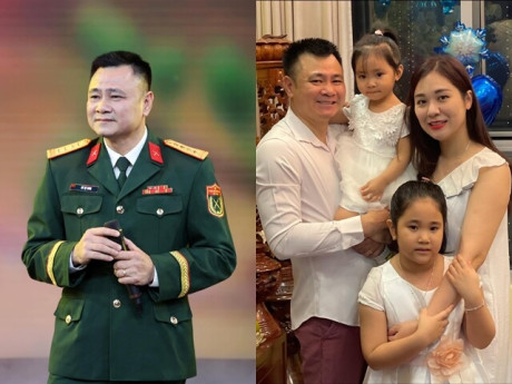 Anh phụ hồ xách vữa nay trở thành Đại tá có bằng Tiến sĩ, ở tuổi U60 tận tụy bên vợ trẻ cùng 4 con