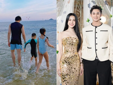 Sao Việt 24h: Nhìn bạn trai kém 11 tuổi chăm 2 con riêng của mình cực khéo, Diệp Lâm Anh hạnh phúc bình luận