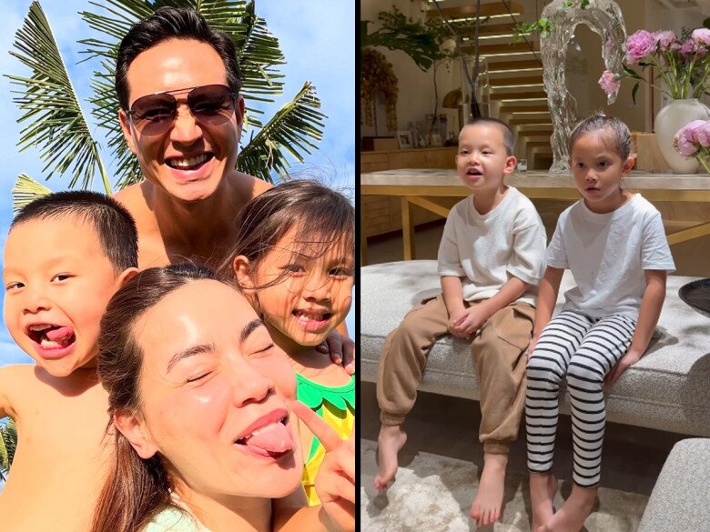 Hồ Ngọc Hà nói 2 con là bản sao của mình và ông xã.