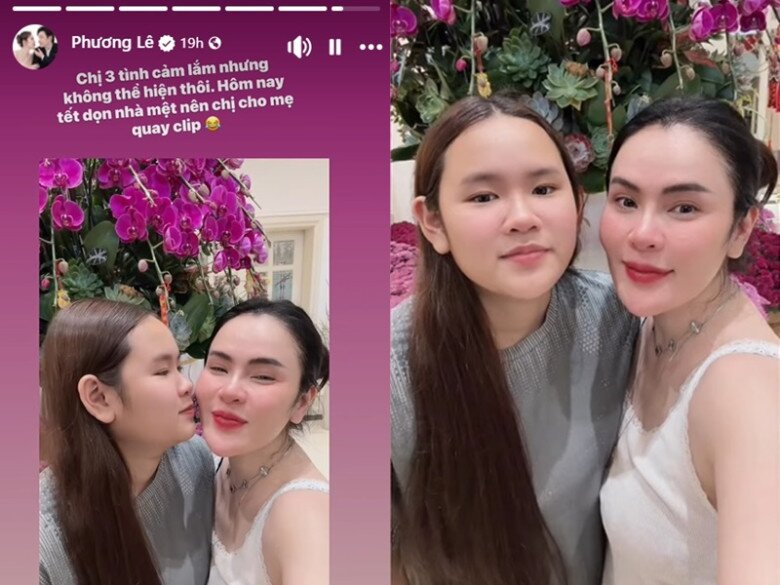 Nàng hậu khoe hình ảnh mới của con gái Michelle.