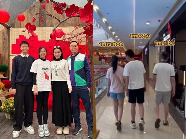 Thùy Lâm hiện tại là người bé hạt tiêu nhất nhà.