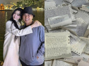 Giải trí - Sao Việt 24h: Lọ Lem viết cả tập thư tay dành cho bố, có bức nhòe nước mắt, MC Quyền Linh nhìn thấy liền thấy thương