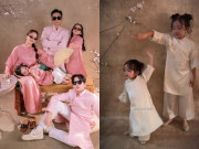 Giải trí - Sao Việt 24h: 3 con Khánh Thi chuẩn "con nhà nòi" khi nhún nhảy theo nhạc remix, cô út 3 tuổi "quẩy" không kém anh chị