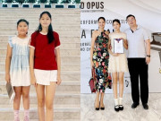 Giải trí - 2 con gái lai Trung Quốc của Hoa hậu Hương Giang "nổi bần bật" so với các bạn, siêu mẫu Hà Anh khen hết lời