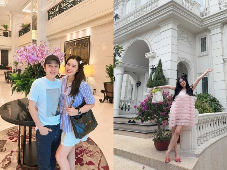 Vợ chồng Vũ Luân - Phương Lê sống trong biệt thự trăm tỷ.