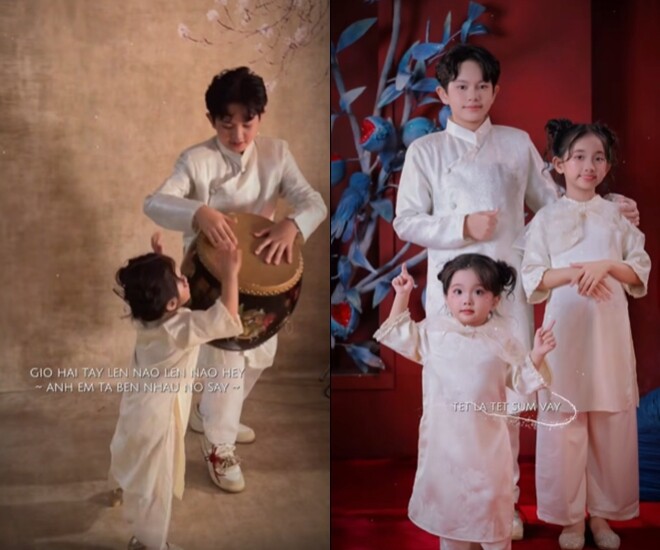 3 con Khánh Thi chuẩn con nhà nòi khi “quẩy” nhạc remix cũng đúng nhịp.