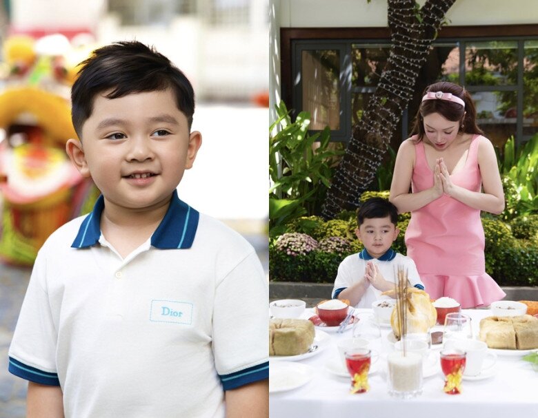 Sao Việt 24h: amp;#34;Dâu hào mônamp;#34; Đặng Thu Thảo trổ tài bày mâm ngũ quả, sắc vóc mẹ 3 con gây ngưỡng mộ - 12