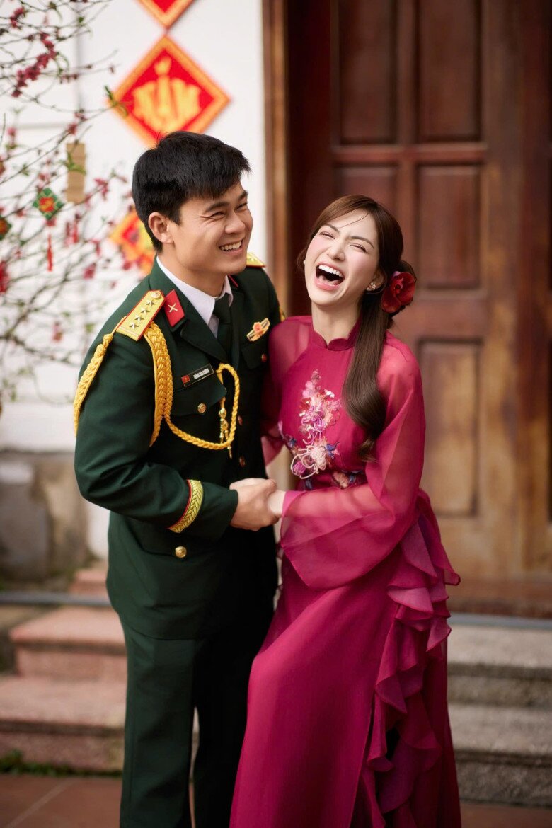 Đại úy Văn Cương khen vợ hiền dù liên tục bị bắt nạt.