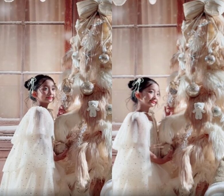 Khác em gái với nhiều biểu cảm linh hoạt, Anna trầm hơn nhưng thần thái “không phải dạng vừa”.