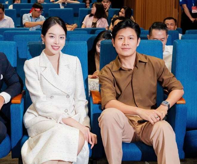 Nguyễn Văn Chung khoe ảnh chụp chung với Thanh Thủy trước khi tin hẹn hò của nàng hậu nổ ra.