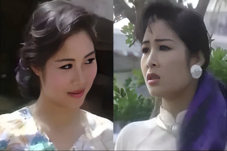 Nhan sắc thời trẻ của NSND Hồng Vân được người hâm mộ khen ngợi.