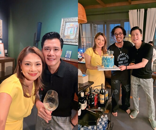 Thanh Thảo khoe ảnh thân thiết bên Quang Dũng.