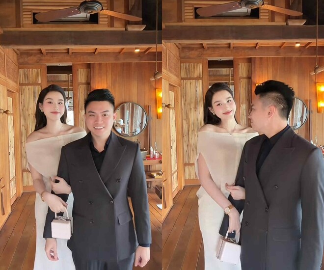 Đỗ Thị Hà hiếm hoi cho chồng doanh nhân chính thức “chào” người hâm mộ của mình trên mạng.