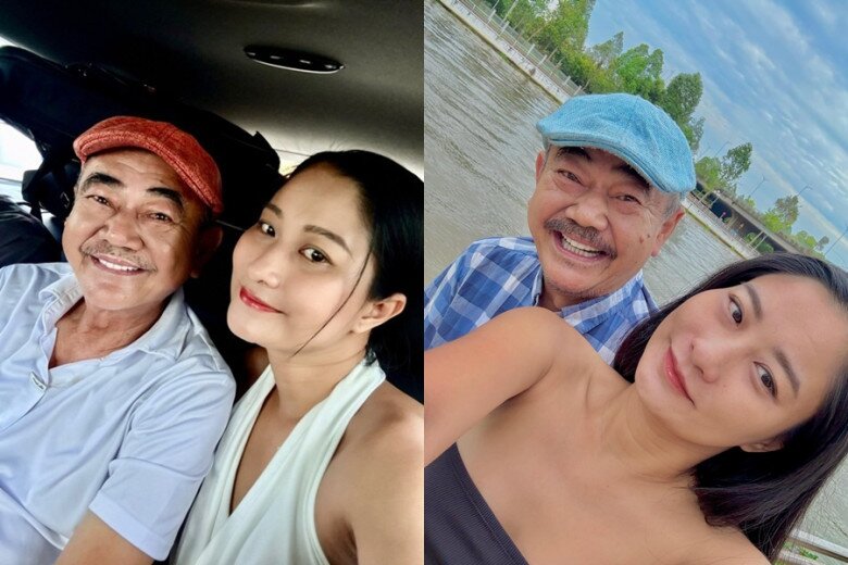 Chuyện tình lệch tuổi của cặp đôi khiến khán giả bàn tán.