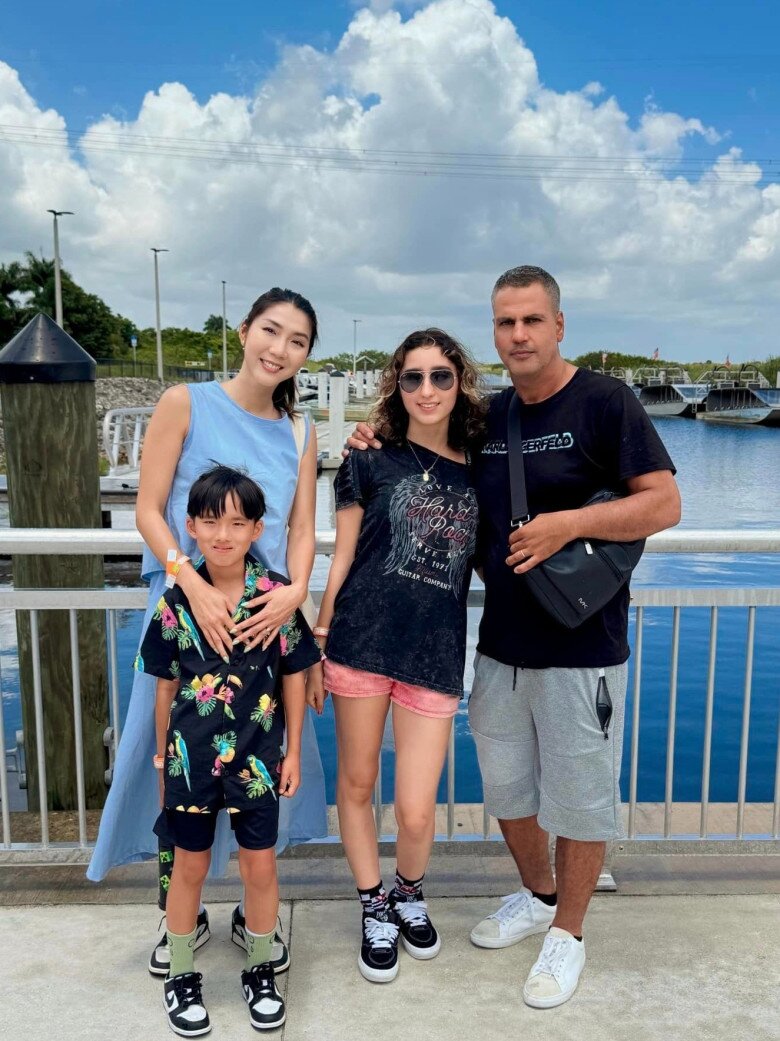 Ngọc Quyên và bạn trai hiện tại có cuộc sống hạnh phúc.