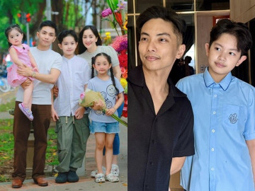 Phan Hiển ở tuổi 32 gia nhập "hội bố đông con" với 3 nhóc tì, quý tử đầu lòng giúp mẹ Khánh Thi tiết kiệm chi phí