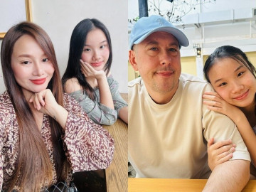 Con gái MC Thành Trung được mẹ chăm kỹ từng bữa ăn dù cách xa 8km, bố dượng Tây hứa cho đi 5 nước trước tuổi 25