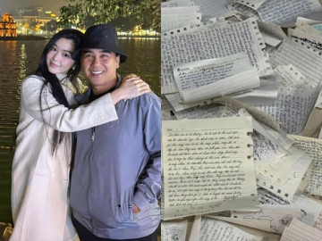 Sao Việt 24h: Những bức thư tay nhoè nước mắt Lọ Lem viết cho bố Quyền Linh dù chỉ cách nhau 1 cánh cửa