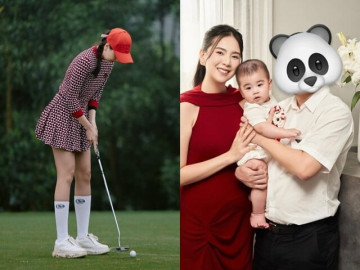 Sao Việt 24h: MC Mai Ngọc chơi golf ở quê chồng Bắc Ninh sau gần 1 năm sinh con, vóc dáng chuẩn chỉnh chuẩn bị đón Tết