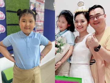 Giải trí - Con gái lai của Hoa hậu Hương Giang đoạt 2 huy chương vàng quốc tế, ngoại hình đáng yêu, là bản sao của bố người Trung Quốc