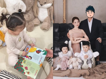 Sao Việt 24h: Con gái lai Hàn Quốc của Sam gây bất ngờ vì thông minh vượt tuổi, mới lên 2 đã "đọc sách" cực chuẩn