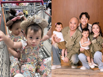 Sao Việt 24h: Thu Trang công khai 2 bé gái sinh đôi xinh xắn, 1 bé được nhận xét giống hệt Tiến Luật