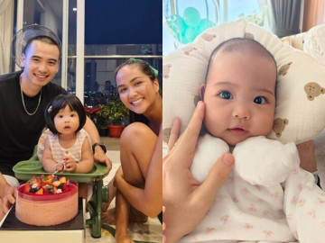 Con gái 6 tháng tuổi "má bánh bao" của H'Hen Niê