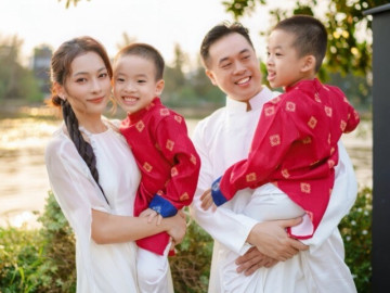 Vợ Dương Khắc Linh lần thứ hai mang bầu song sinh