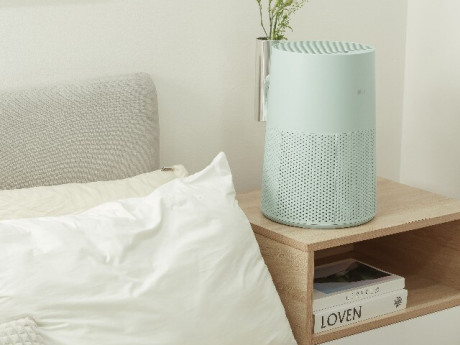 Khi máy lọc không khí nhỏ gọn trở thành lựa chọn của nhiều gia đình trẻ