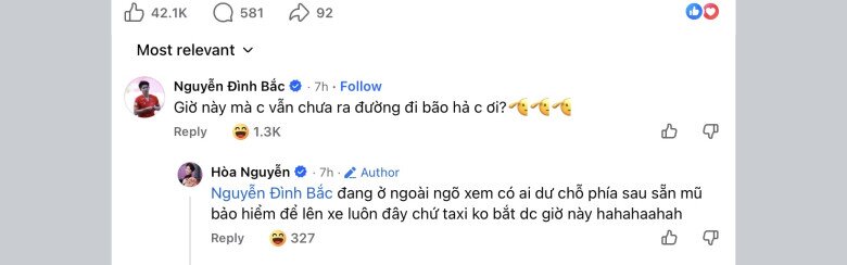 Đoạn tin nhắn giữa Đình Bắc và mẹ đơn thân Hoà Minzy khiến dân tình thích thú.