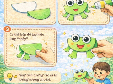 Cùng bé sáng tạo đồ chơi từ đĩa giấy, giúp phát triển trí tuệ và gắn kết yêu thương mỗi ngày