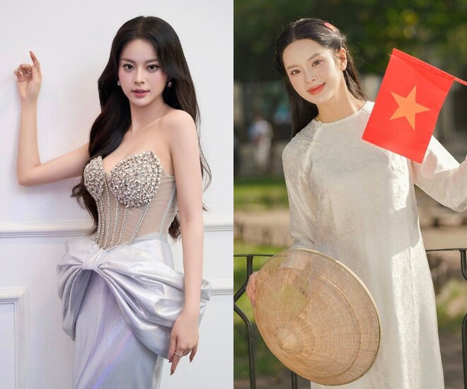 Á khôi Hà Nội 2025 khoe bụng đẹp nõn nà láng mịn không vết rạn, chồng con đẹp như nam thần - 1