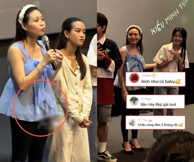 Lê Lộc lộ vòng hai khác lạ, đi đứng phải có người dìu khiến netizen bùng nổ nghi vấn.