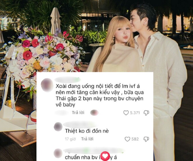 CĐM cho biết gặp Xoài Non và Gil Lê sang Thái làm IVF.