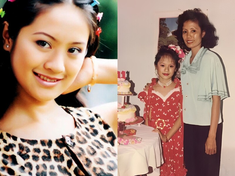 Từng được bác sĩ dự sinh đúng mùng 1 Tết, là mỹ nhân sở hữu gương mặt mộc đẹp nhất showbiz Việt, trải qua hai lần sinh nở nhưng nhan sắc vẫn khiến nhiều người phải ngỡ ngàng. 
