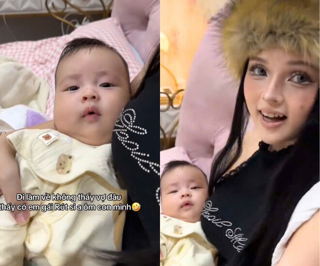 Người chồng khoe vợ xinh như búp bê Nga hút 2,4 triệu lượt xem.