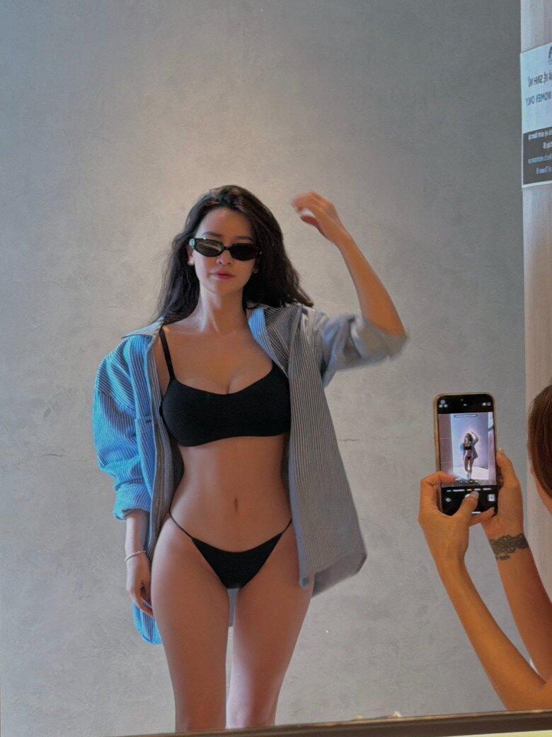 Người tình màn ảnh của Quang Minh khoe body đẹp siêu thực hậu công khai sinh con cho bạn trai Phó chủ tịch - 5