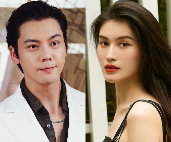 Siêu mẫu Hà Tuệ công khai chuyện sinh con với bạn trai Trần Vỹ Đình hồi tháng 10.