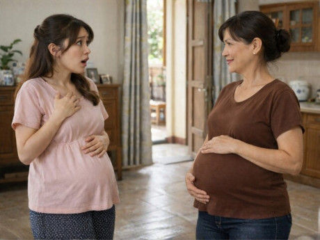 Bà bầu - Bế bụng về ra mắt, tôi sững người khi mẹ bạn trai cũng mang bầu, càng sốc hơn khi chạm mặt người đàn ông ấy