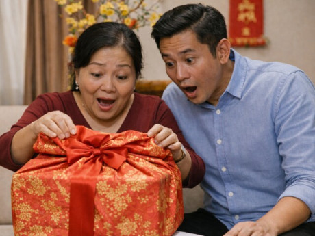 Bà bầu - Giỏ quà Tết gửi về nhà nội phơi bày bí mật lớn vợ tôi giữ kín bấy lâu