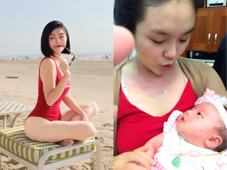 Bà bầu - "Cháu ngoại" kín tiếng của NSND Việt Anh dính bầu năm 20 tuổi giờ dáng đẹp nóng bỏng, nổi tiếng cả nước